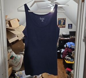 Lane Bryant Deep Blue Tank Top